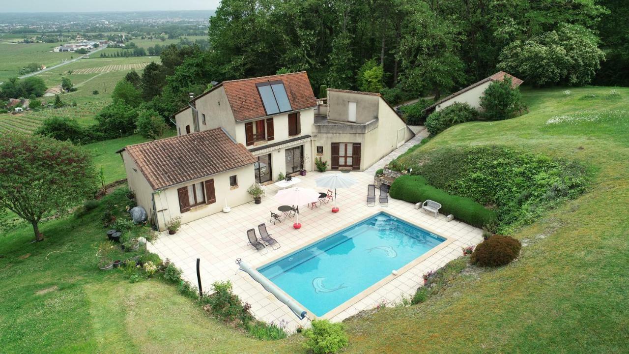 En Rouge Et Noir Bed and Breakfast Monbazillac Εξωτερικό φωτογραφία