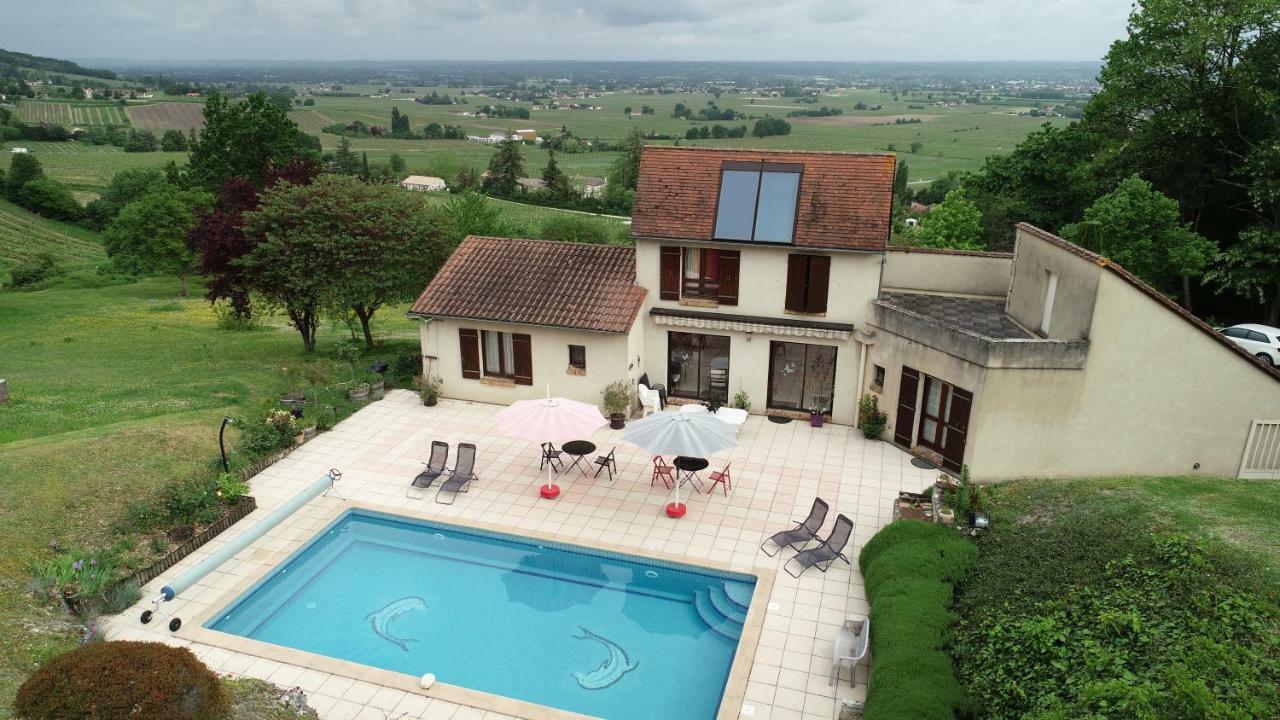 En Rouge Et Noir Bed and Breakfast Monbazillac Εξωτερικό φωτογραφία
